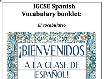 IGCSE Spanish Vocabulary Booklet