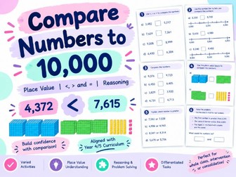 Compare Numbers to 10,000 | Place Value