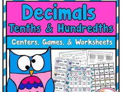 Decimals using Tenths and Hundredths