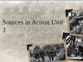 IB MYP Individuals and Society Source Analysis Unit of Work 4 Weeks