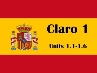 Claro 1 unit 1 - Me presento (12 Lessons)