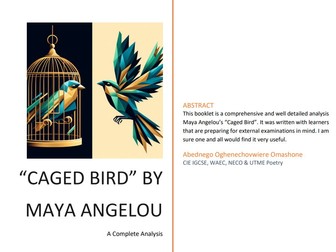 Caged Bird by Maya Angelou - A Complete Analysis