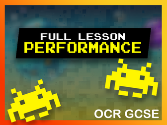 Network Performance Lesson
