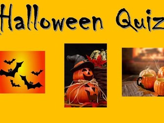 Halloween Quiz with answers and facts!