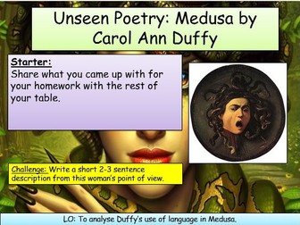 Unseen Poetry Practise GCSE