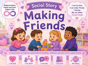 When I Feel Worried At School - Autism Social Story