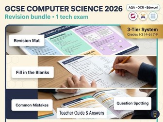 GCSE Computer Science 2026 Revision: AQA OCR Edexcel