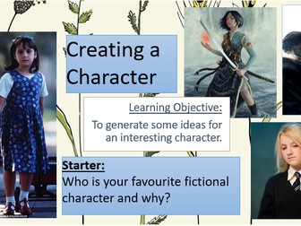 Creative Writing Set of Lessons