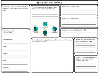 Ks3 Activate 1 Science Book Revision Bundle 