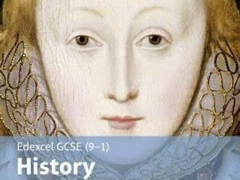 Early Elizabethan England Key Topic 3 Assessment Exemplars