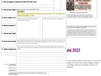 OCR History Exam Question Revision