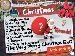 Christmas Quiz by TeachElite | Teaching Resources