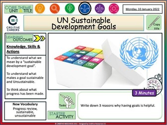 UN Sustainable development Goals