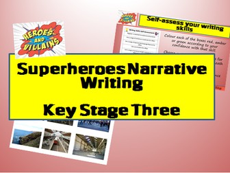 Creating a Convincing Character- Superhero Narrative KS3