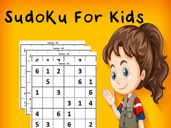 Sudoku Safari: 100 Puzzles for Kids with Solutions