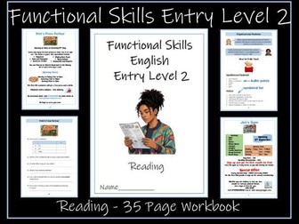 English Functional Skills Entry Level 2 Reading Workbook