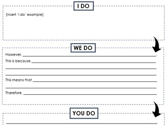 I do We do You do Template