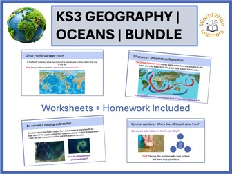 Geography - Complete Oceans  Unit