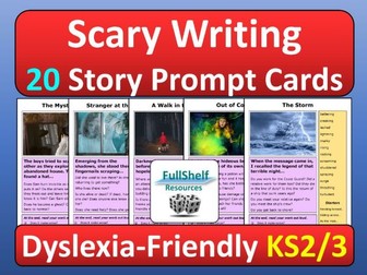 Creative Writing Scary Mystery Story Prompts