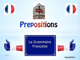 Prepositions in French - A Complete Guide.