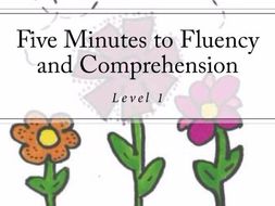 Five Minutes to Fluency and Comprehension – Level 1