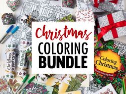 Coloring Christmas Printable Activity Pack
