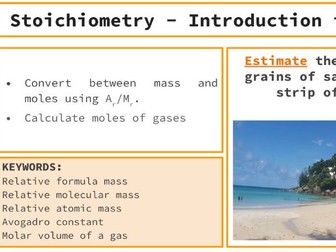 Calculating Moles & Molar Gas Volume