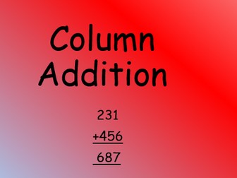 Column addition