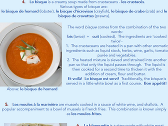 French Food Facts