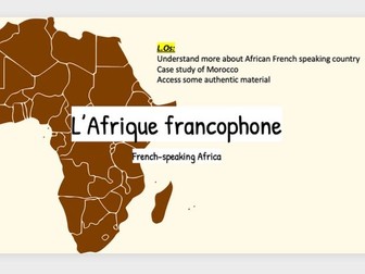 Le Maroc KS3 - Two lessons to discover Morocco in French!