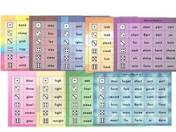 RWI Set 2 sounds - ay, ee, igh, ow, oo, oo, ar, or sound mats and a ...