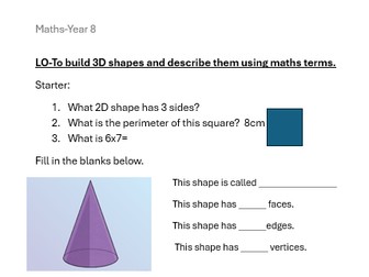 3D shape nets