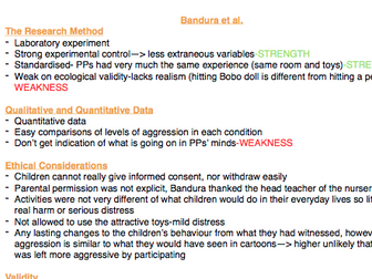 OCR Psychology Core Studies: Developmental Psychology PDF