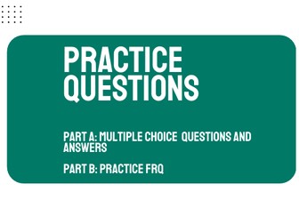 AP Biology Unit 7: Natural Selection Exam Practice
