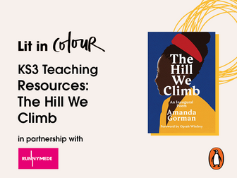 KS3 Teaching Resource: The Hill We Climb by Amanda Gorman