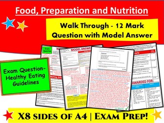 GCSE Food Revision: Mock Question with Model Answers