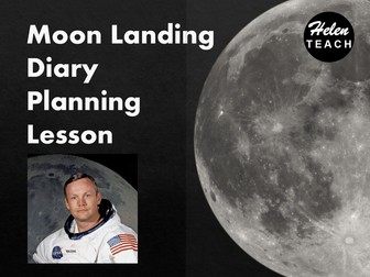 Differentiated Moon Landing Diary Planning Lesson