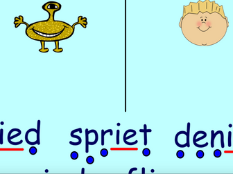 Phonics: Letters and Sounds - Phase 5 ie digraph