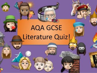 GCSE AQA Literature Quiz!