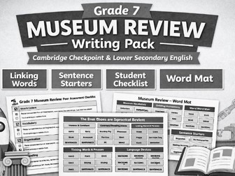 Cambridge Checkpoint Exam-Style Writing Task Stage 7