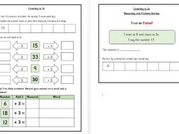 Year 2 - Count in 3s | Teaching Resources