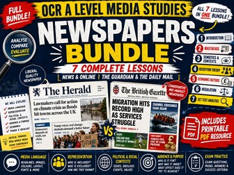 OCR A Level Newspapers Bundle