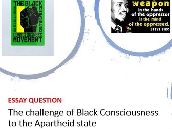 BLACK CONSCIOUSNESS IN SOUTH AFRICA