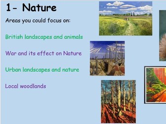 AQA Art Exam 2026 Presentation