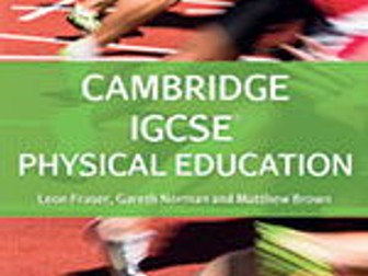 IGCSE PE Working from home booklet