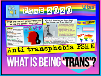 Transgender + Transphobia PSHE