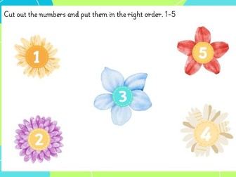 EYFS Spring Maths and Writing activities