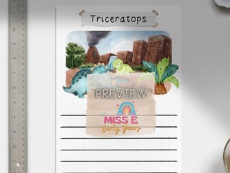 Dinosaur Writing Club