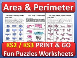 Area Worksheets KS2 | Teaching Resources