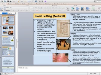Edexcel History (1-9) Medicine Through Time Complete First 14 Lessons